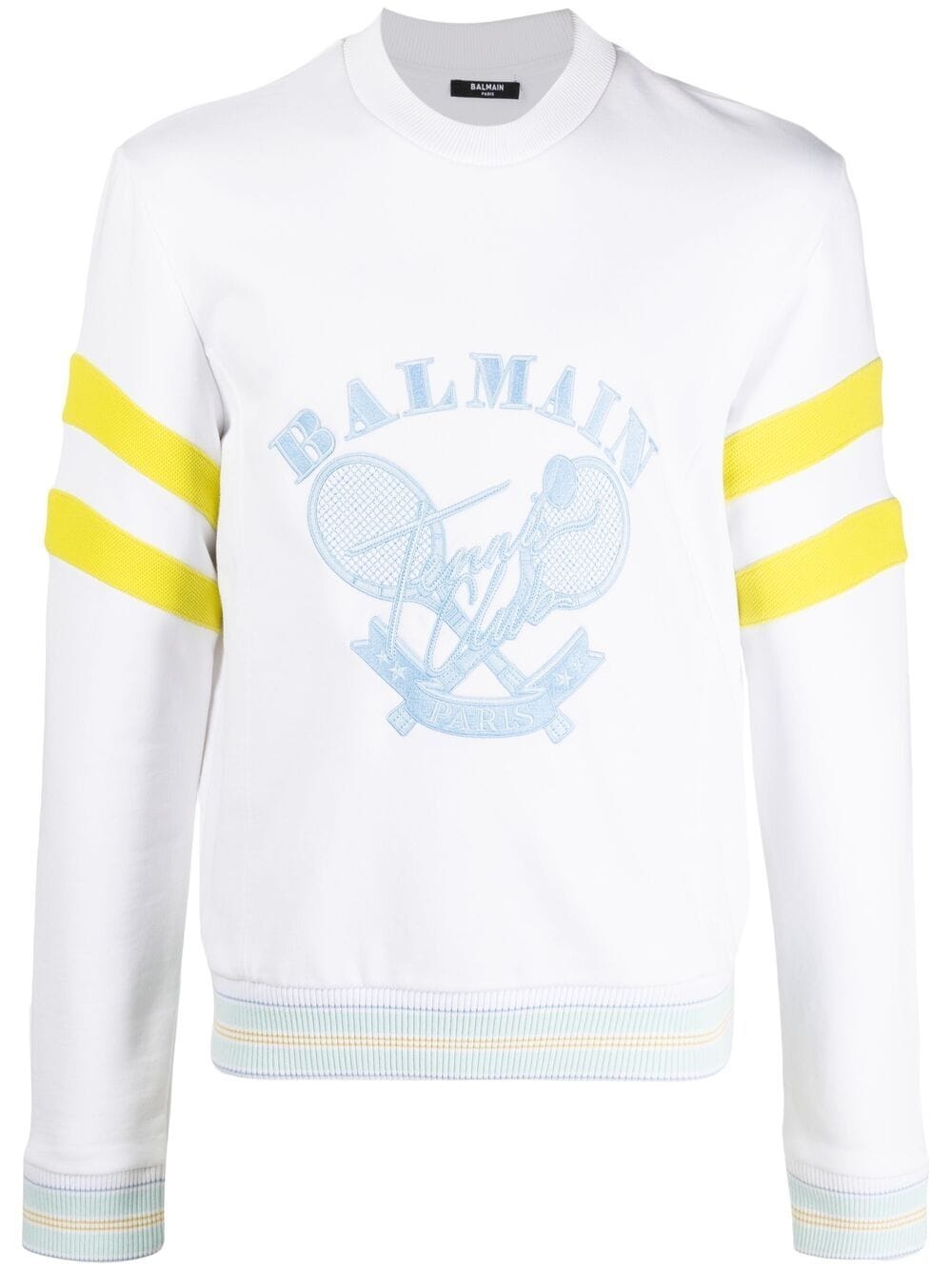 embroidered-logo long-sleeve sweatshirt - 1