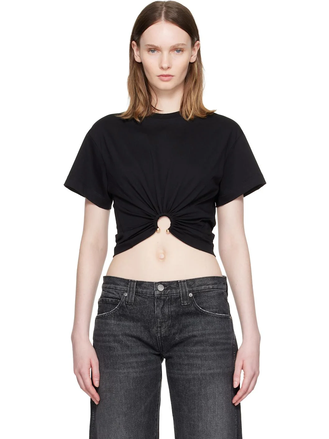 Black Piercing T-shirt - 1