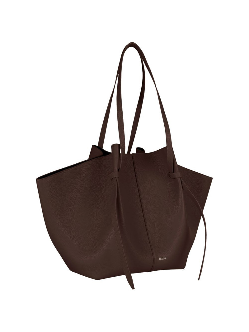 Yuzefi Xl Mochi leather shoulder bag outlook