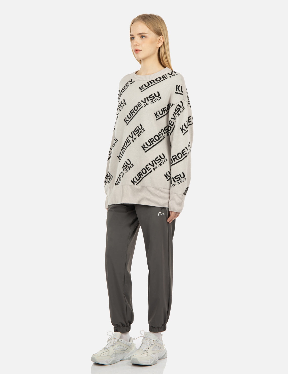 Monogram Intarsia Turtle Neck Sweater - 3