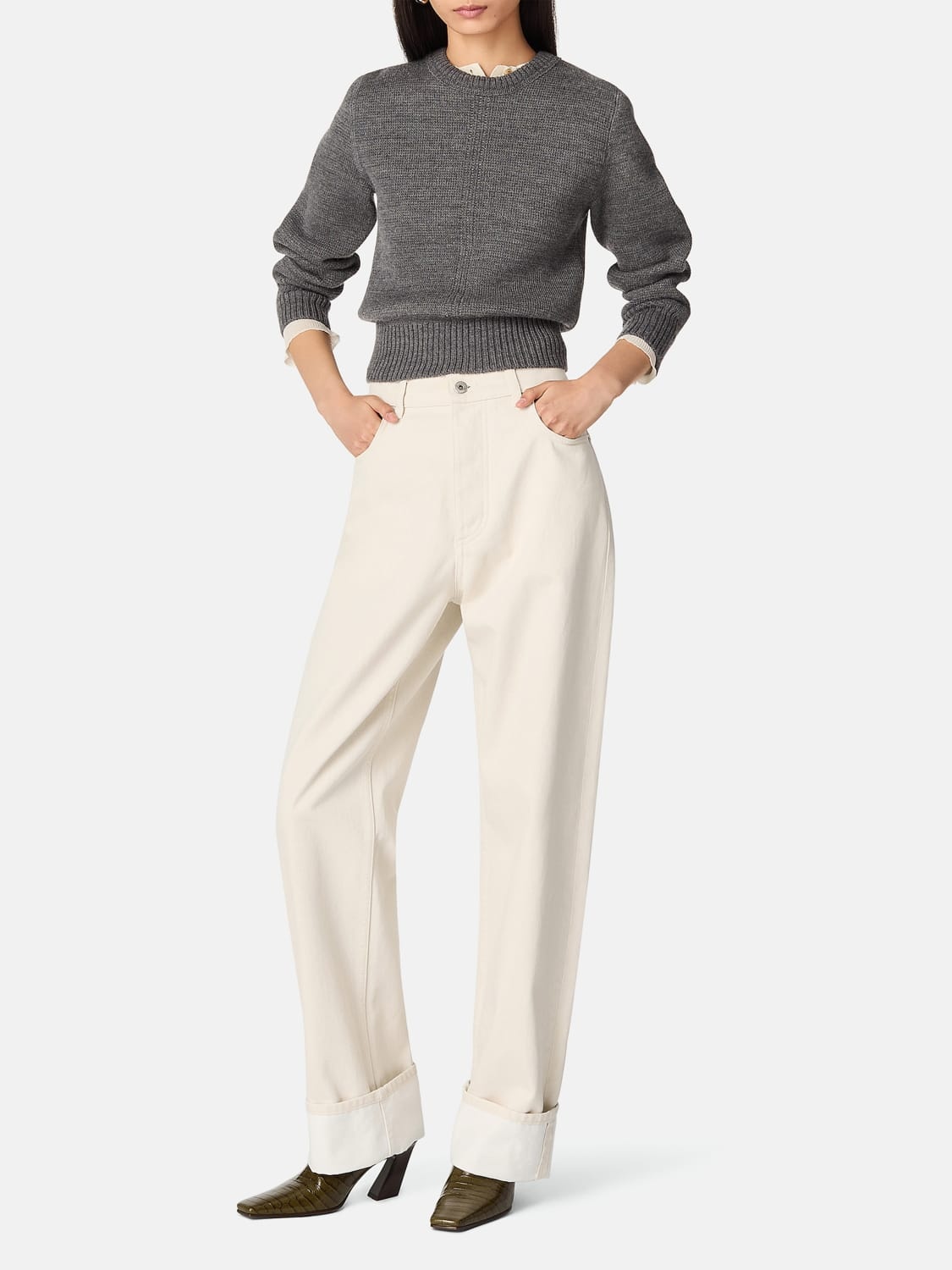 Bottega Veneta baggy denim jeans - 2