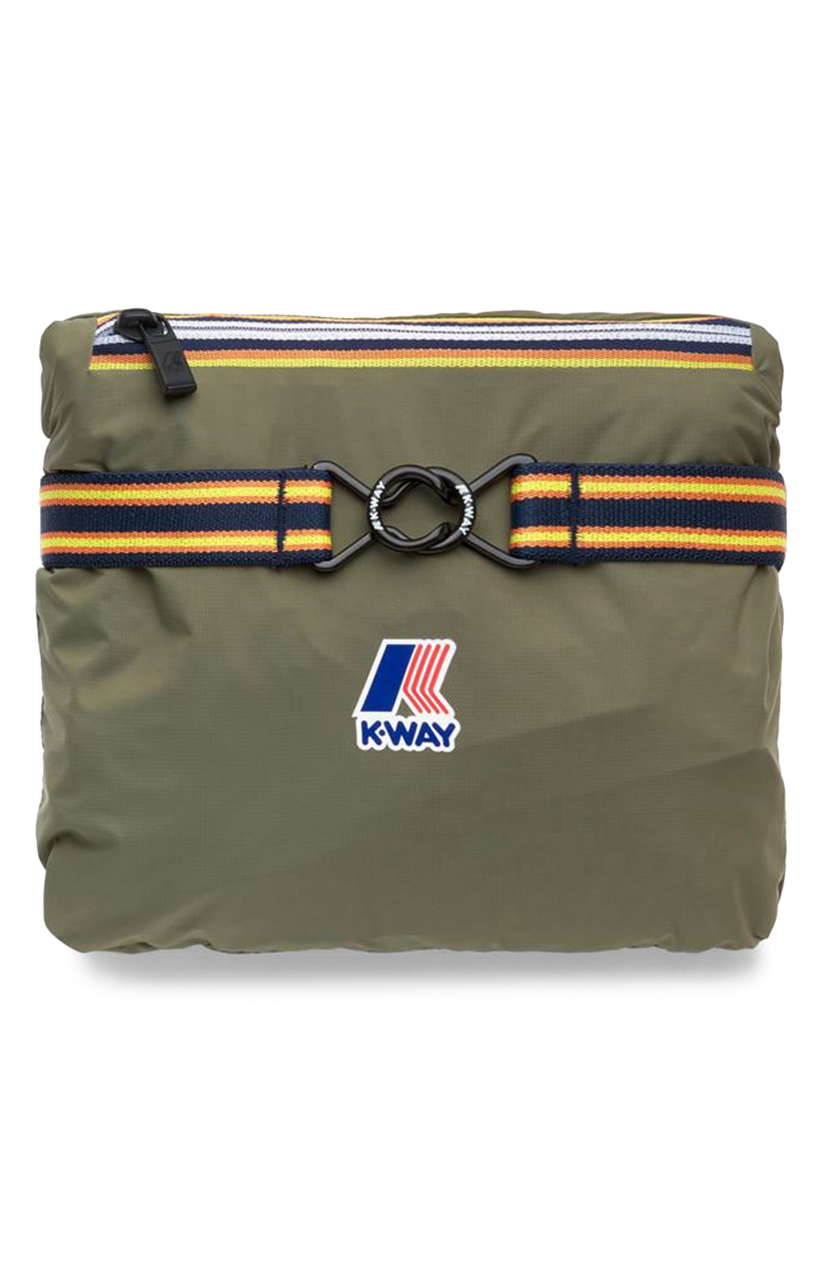 K-Way Le Vrai 4.0 Claude Water Repellent Jacket in Green Lichen at Nordstrom - 5