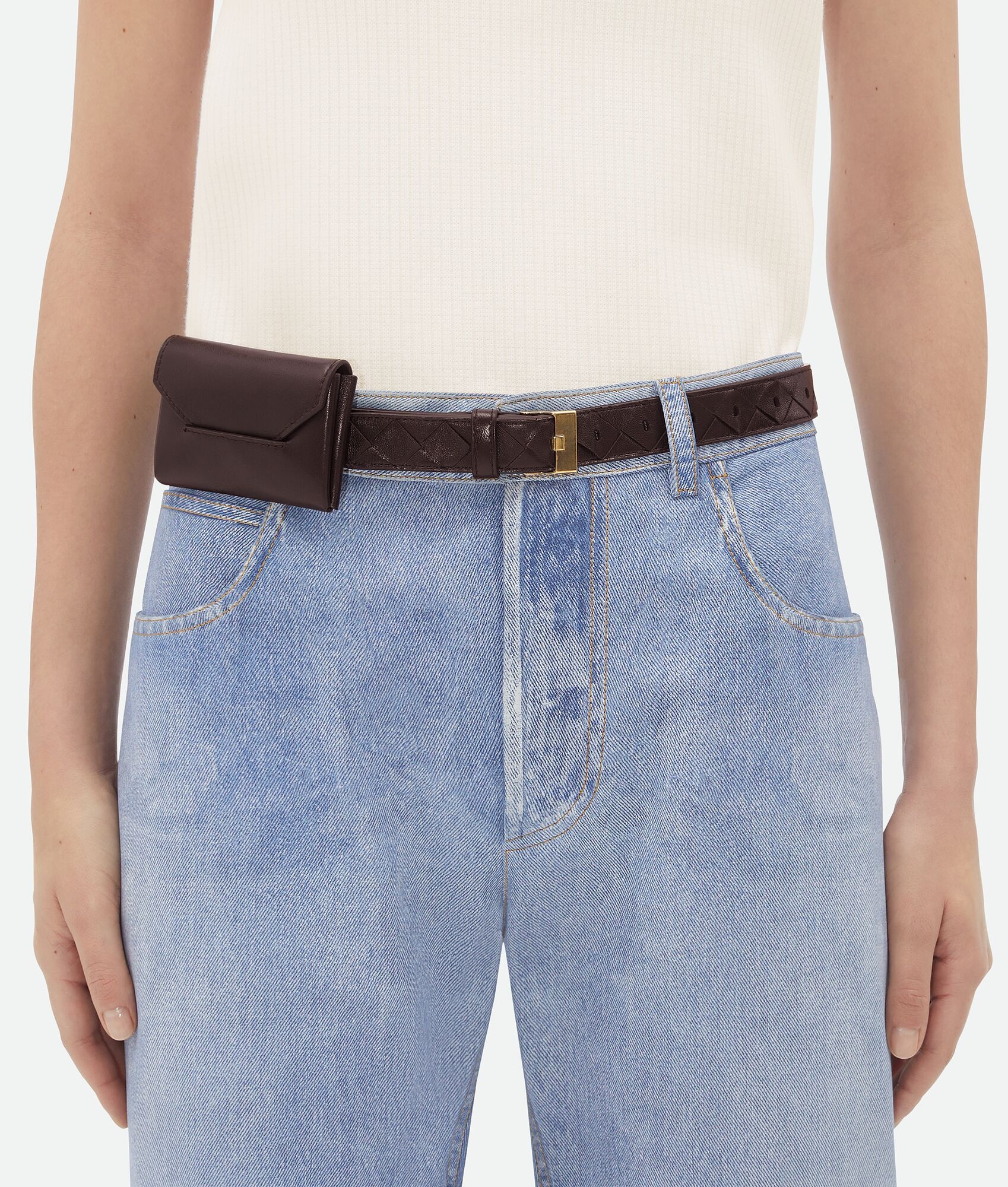 Intrecciato Watch Pocket Belt - 2