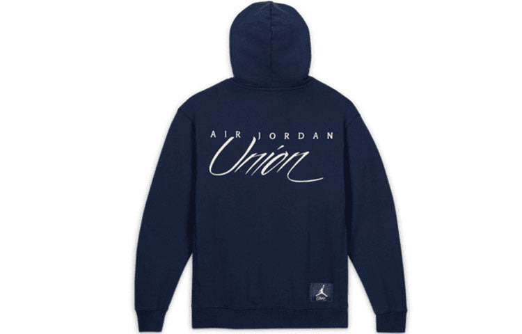 Air Jordan Fleece Hoodie x Union 'Navy' DV7335-419 - 2