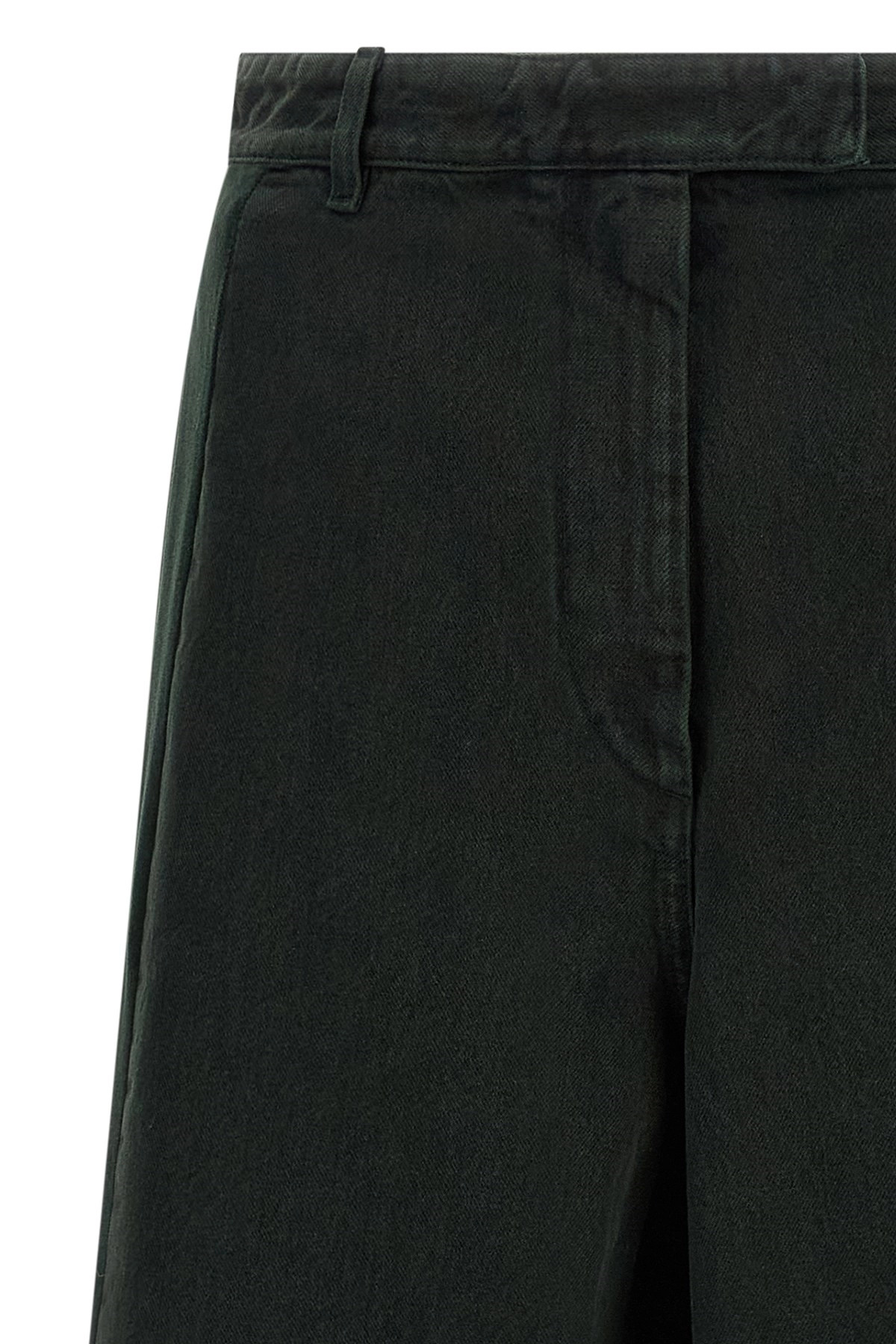 Velvet insert jeans - 3