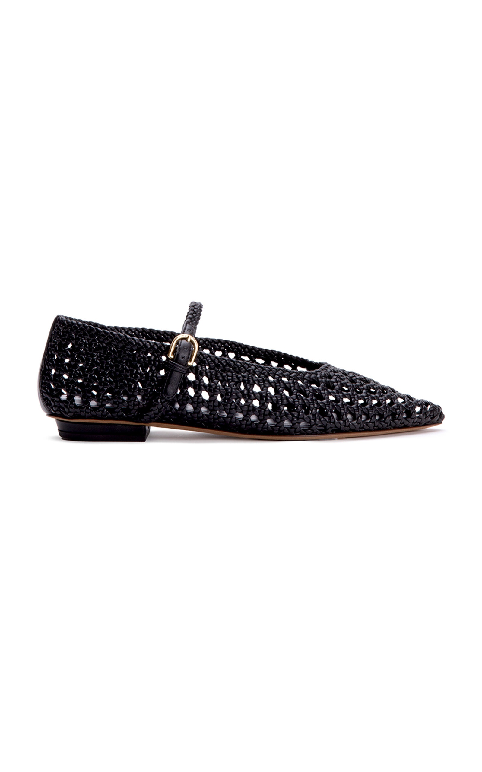 Gracie Leather Flats black - 1