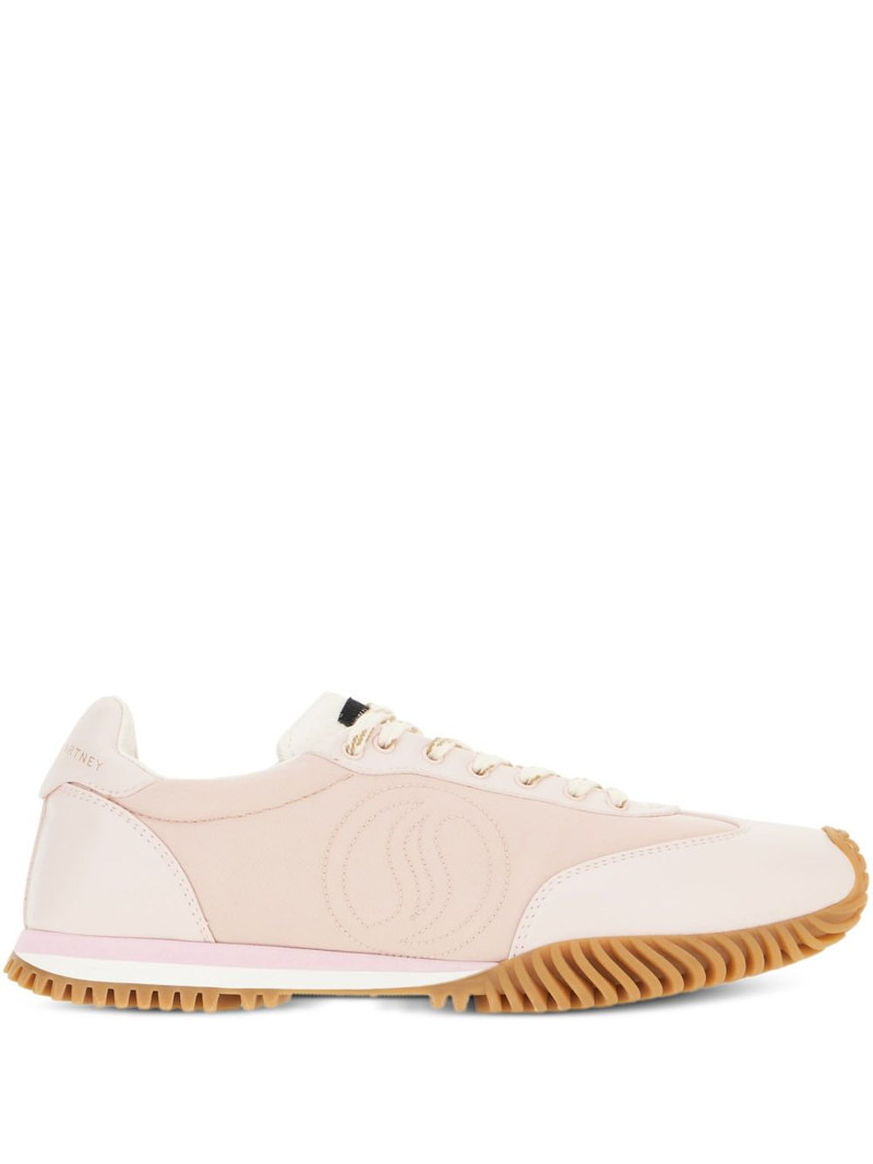 S-wave logo low-top sneakers 1