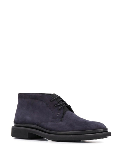 Tod's ankle lace-up boots outlook