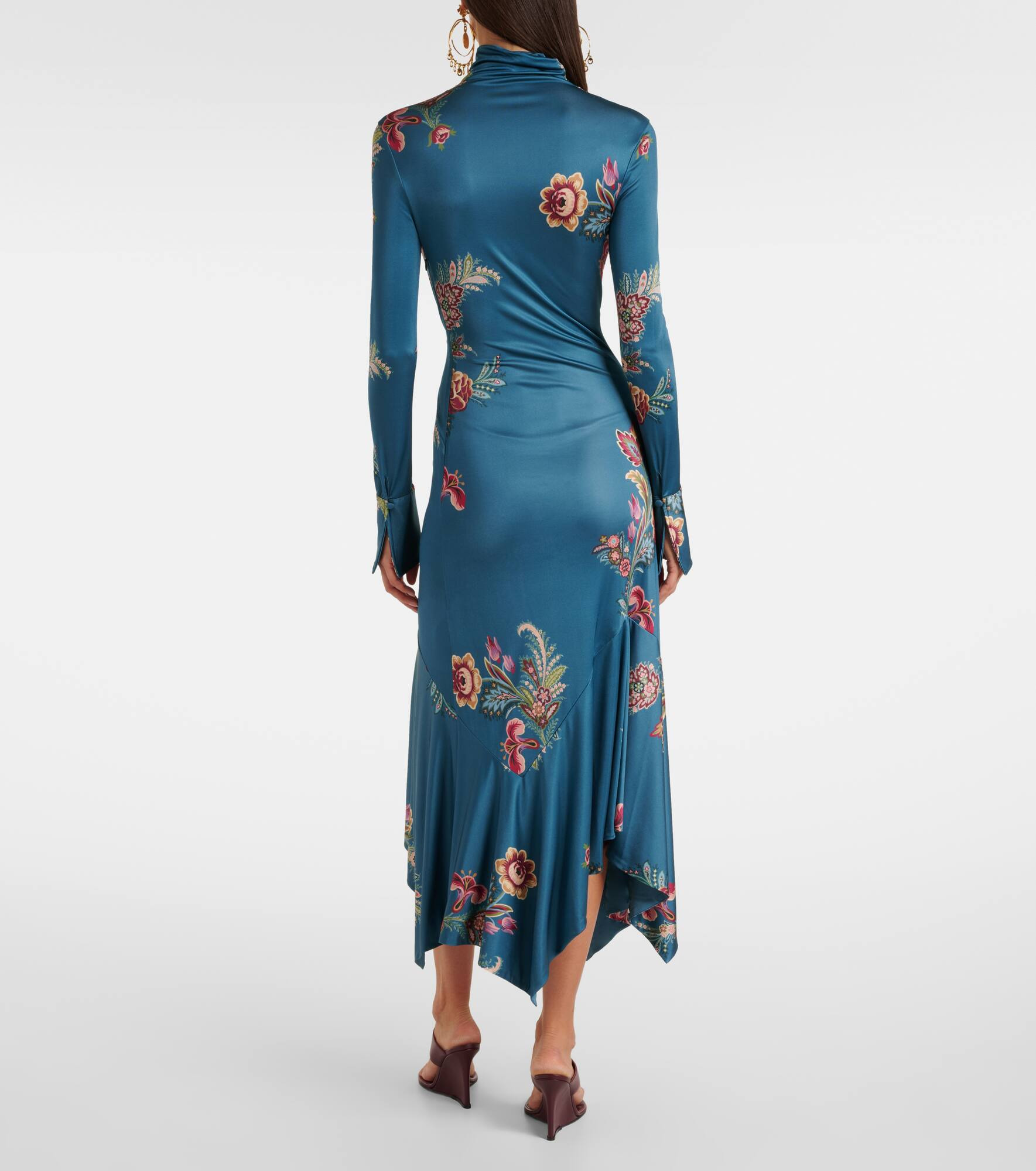 Printed midi dress - 3