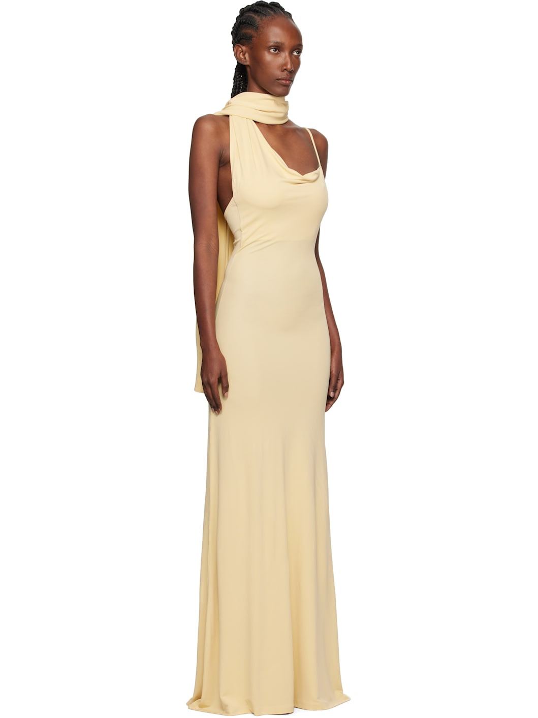 Yellow Wisp Maxi Dress - 2
