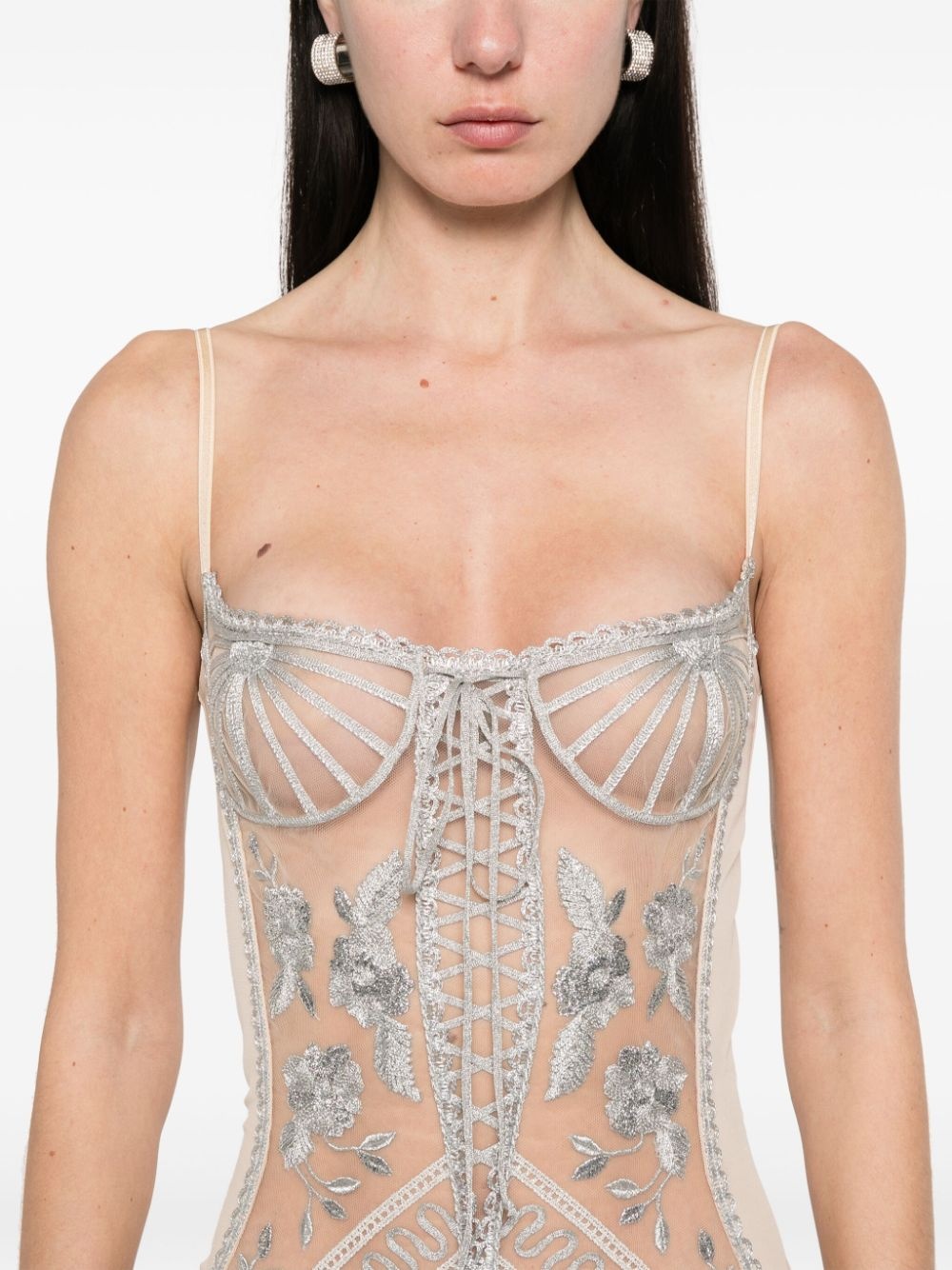 corset mini dress - 5