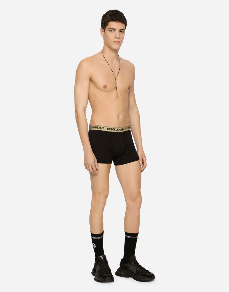 Stretch silk and modal boxers - 2