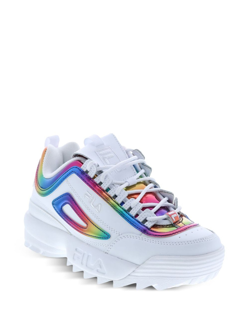 FILA Disruptor 2 Rainbow Chrome sneakers outlook