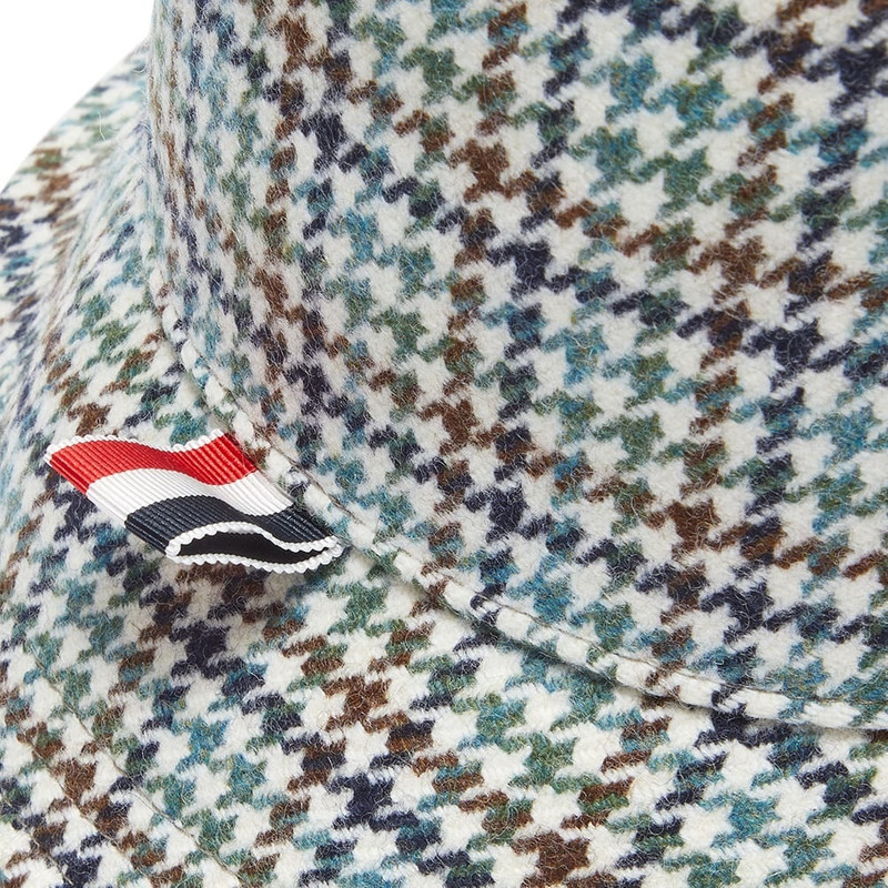 Thom Browne Thom Browne Houdstooth Bucket Hat outlook
