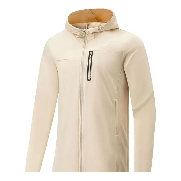 Li-Ning Sport Sweatshirt Jacket 'Cream White' AFDT631-2 - 1