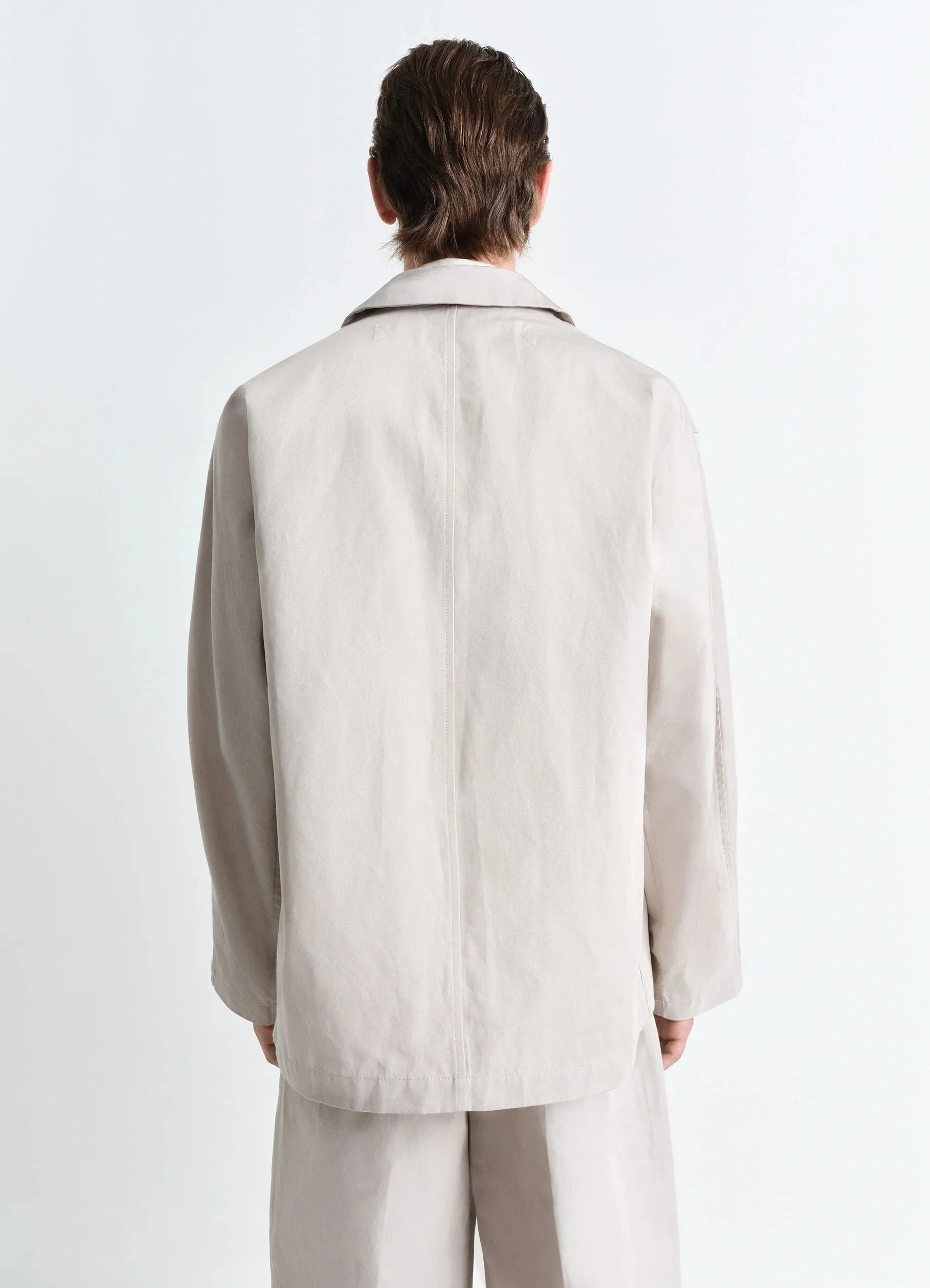 Lemaire BOXY SB WORKWEAR JACKET - OW1148 LF1350_BG200 | REVERSIBLE