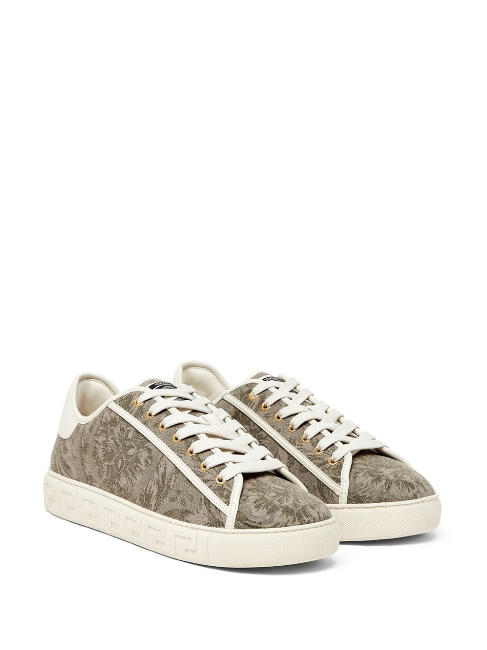 Barocco Greca low-top sneakers - 2