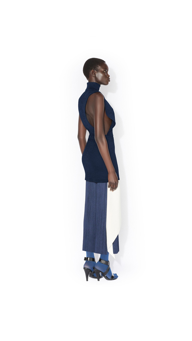 Alaïa POPLIN POINTED SKIRT outlook