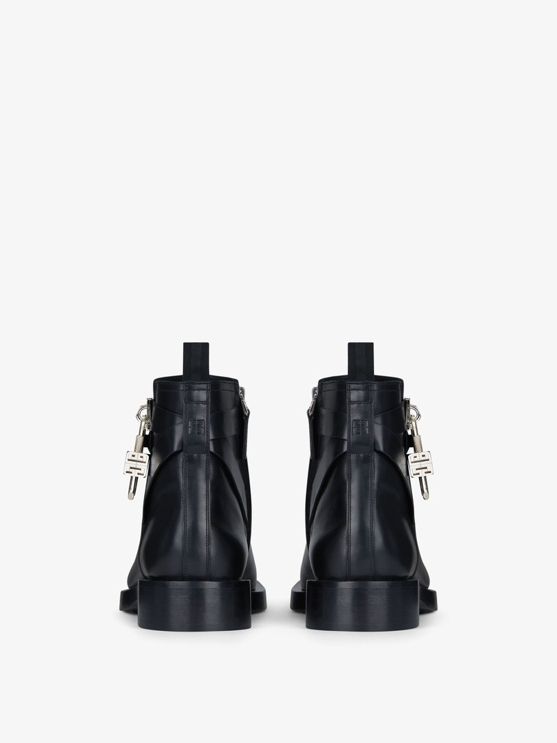 PADLOCK BOOTS IN LEATHER 6