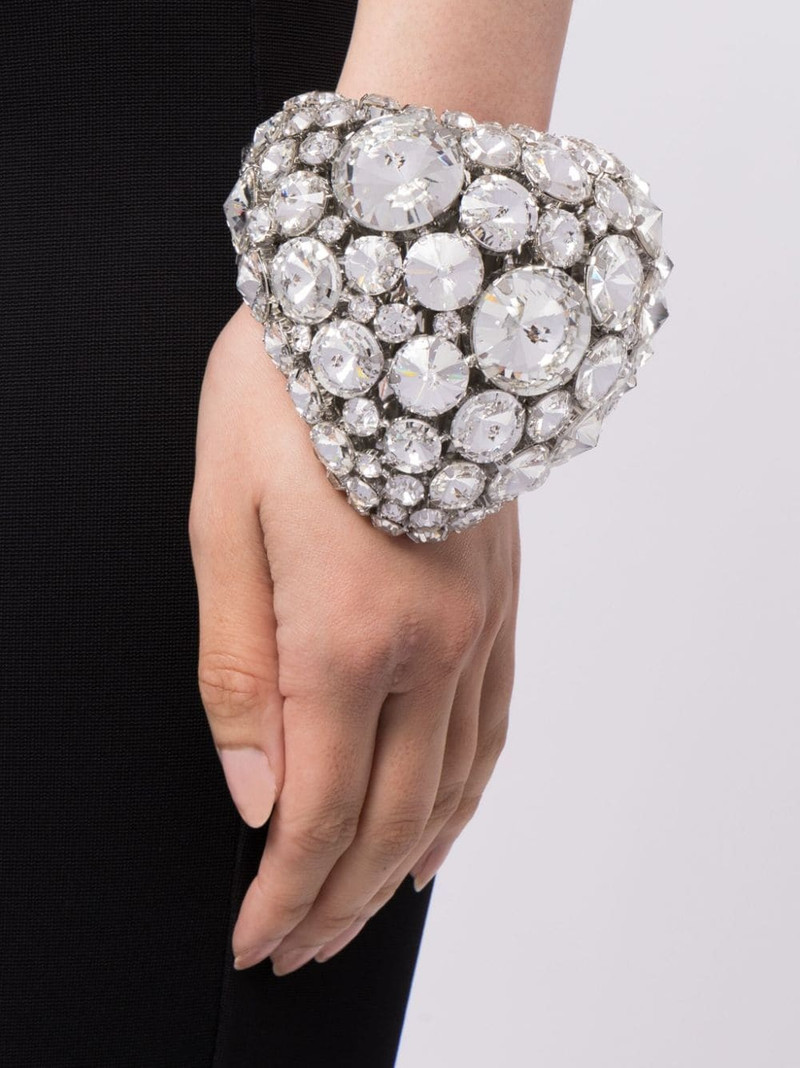 AREA Crystal Bone Cuff bracelet outlook