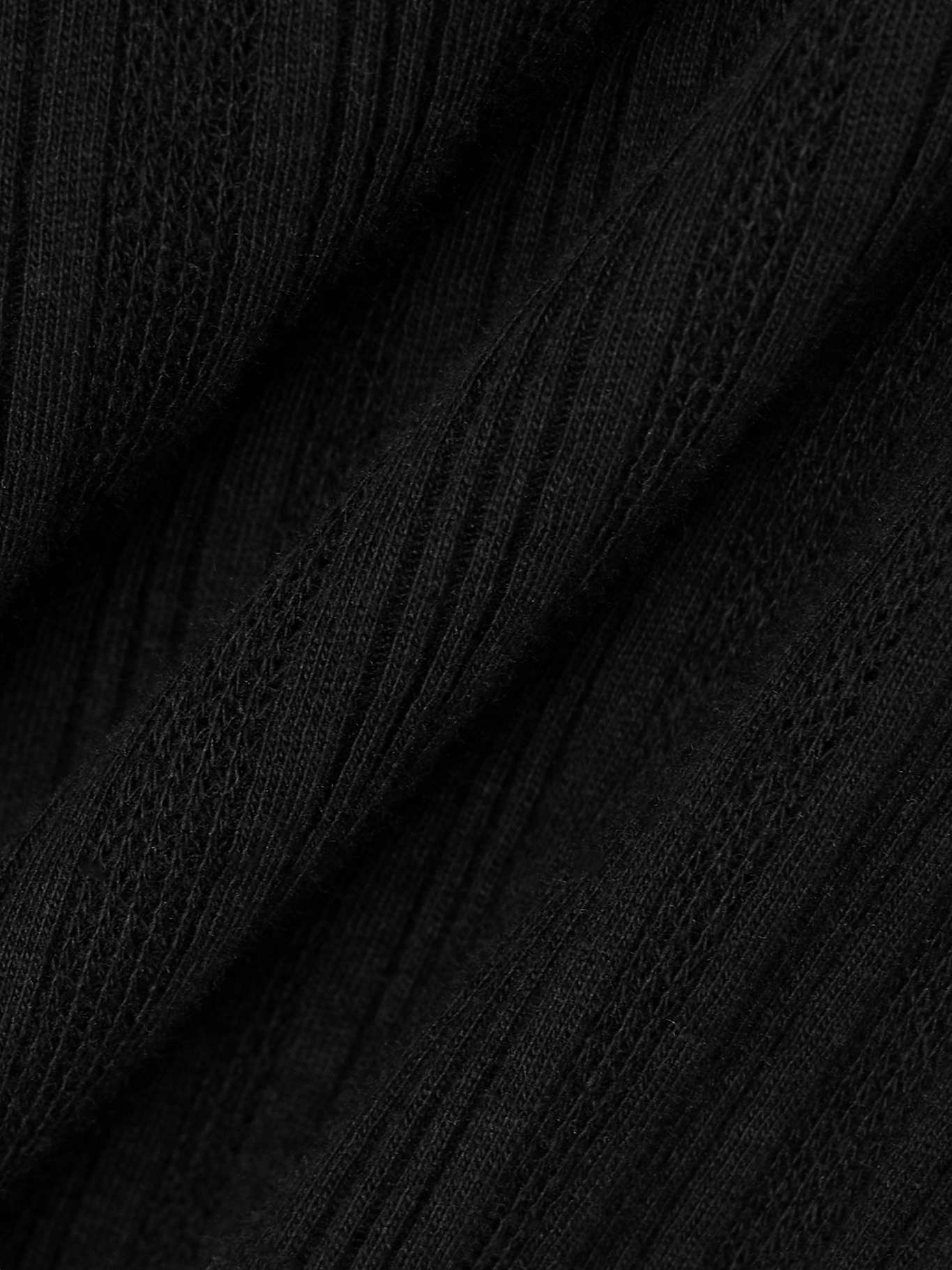 Pointelle-knit cotton-jersey tank - 4