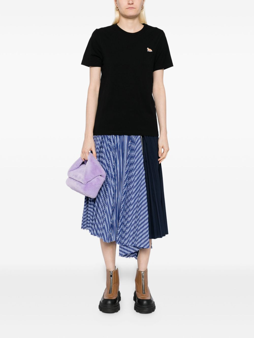 embroidered-logo t-shirt - 2