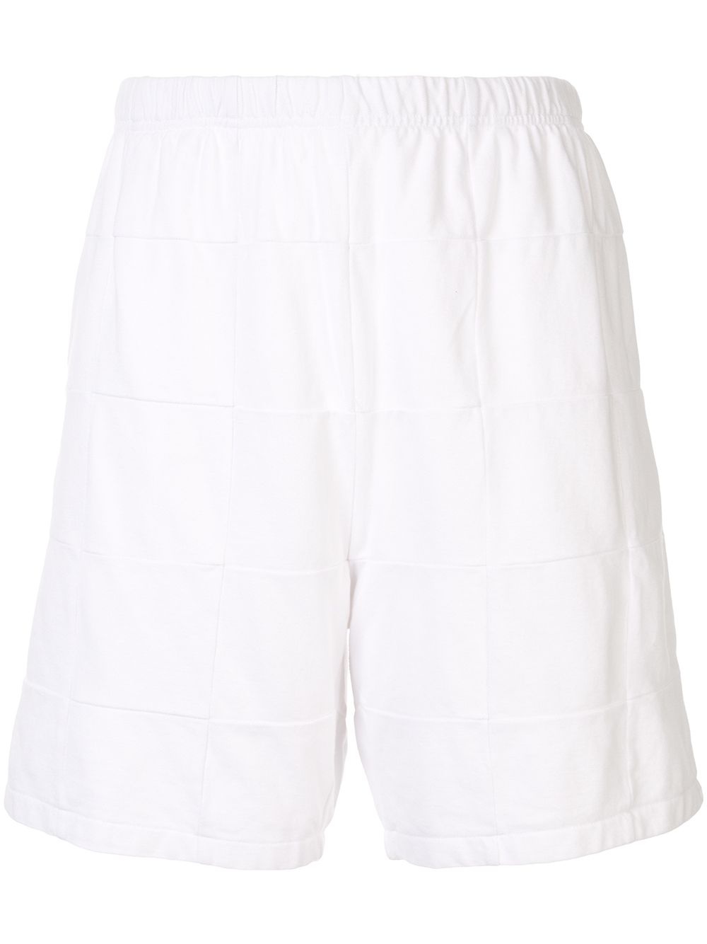 checkerboard panel shorts - 1