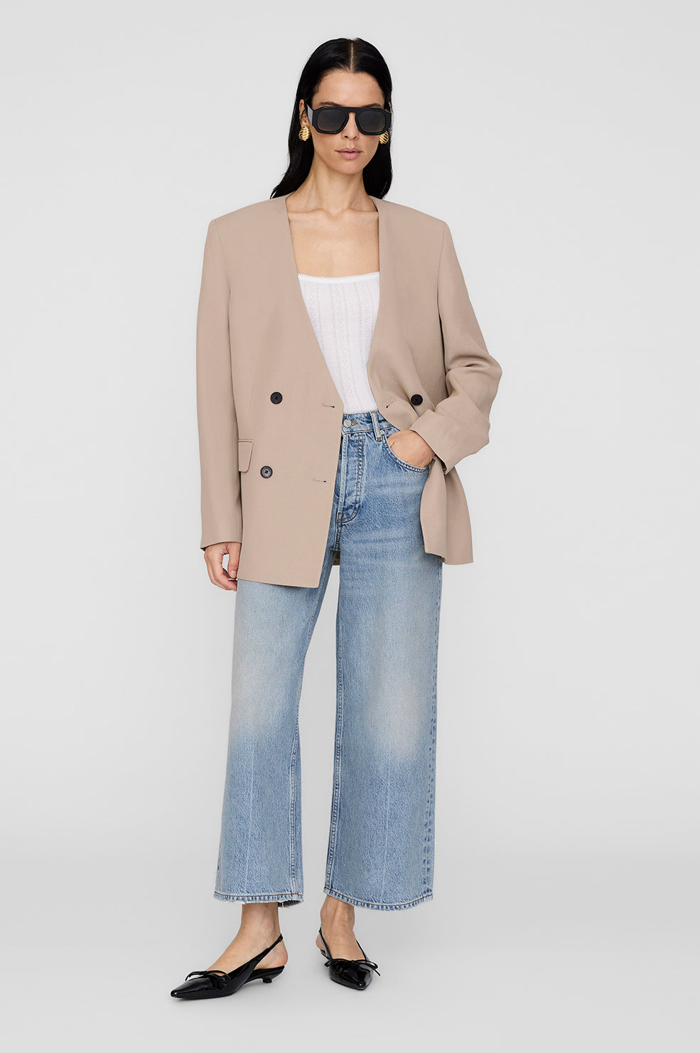 Maron Blazer - Fawn - 2