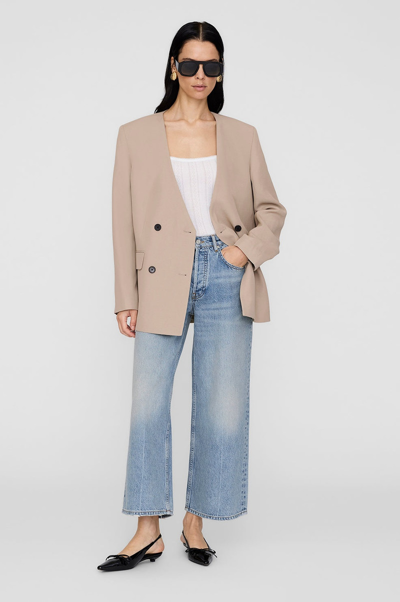 ANINE BING Maron Blazer - Fawn outlook