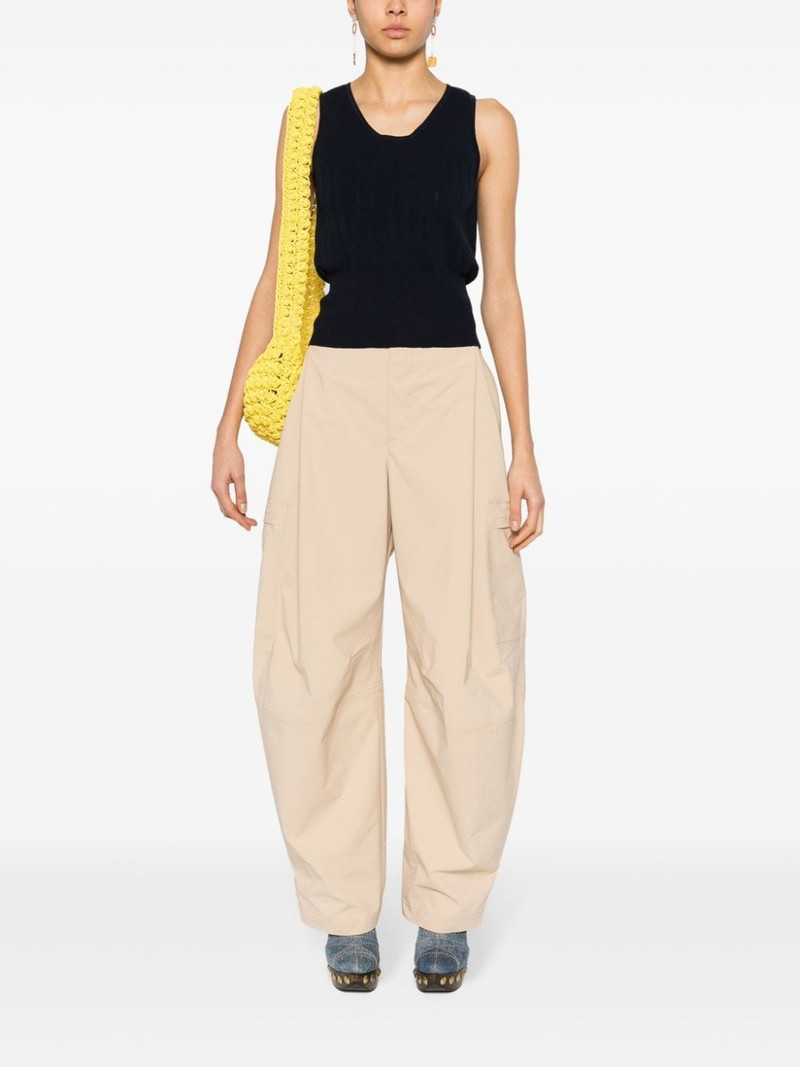 JW Anderson sleeveless pointelle-knit top outlook