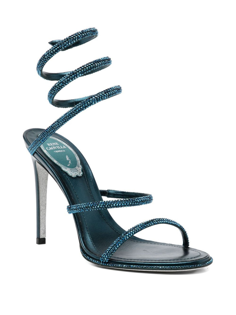 RENE CAOVILLA 105mm Cleo sandals outlook