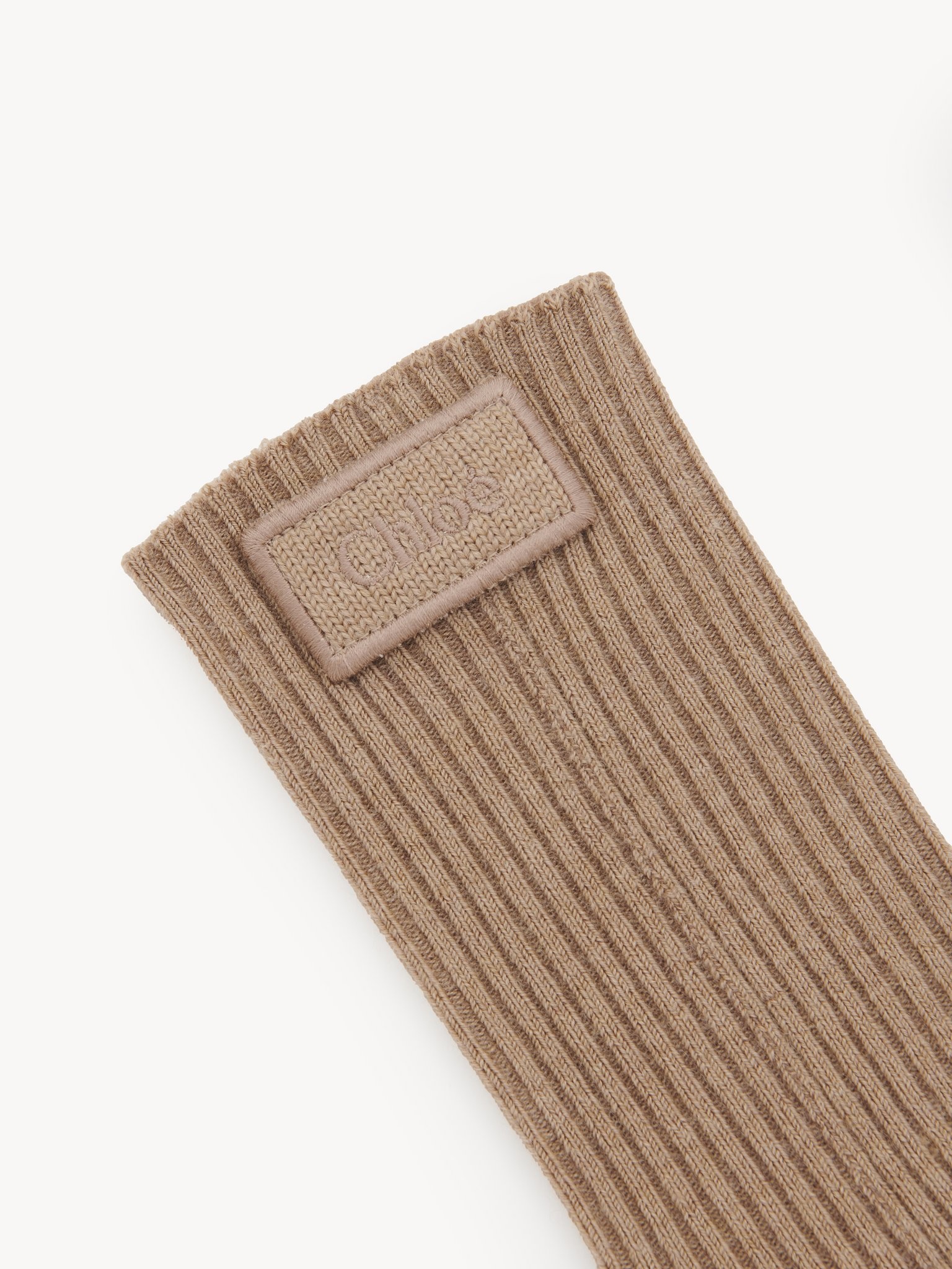THE CHLOÉ SIGNATURE SOCKS IN WOOL KNIT - 2