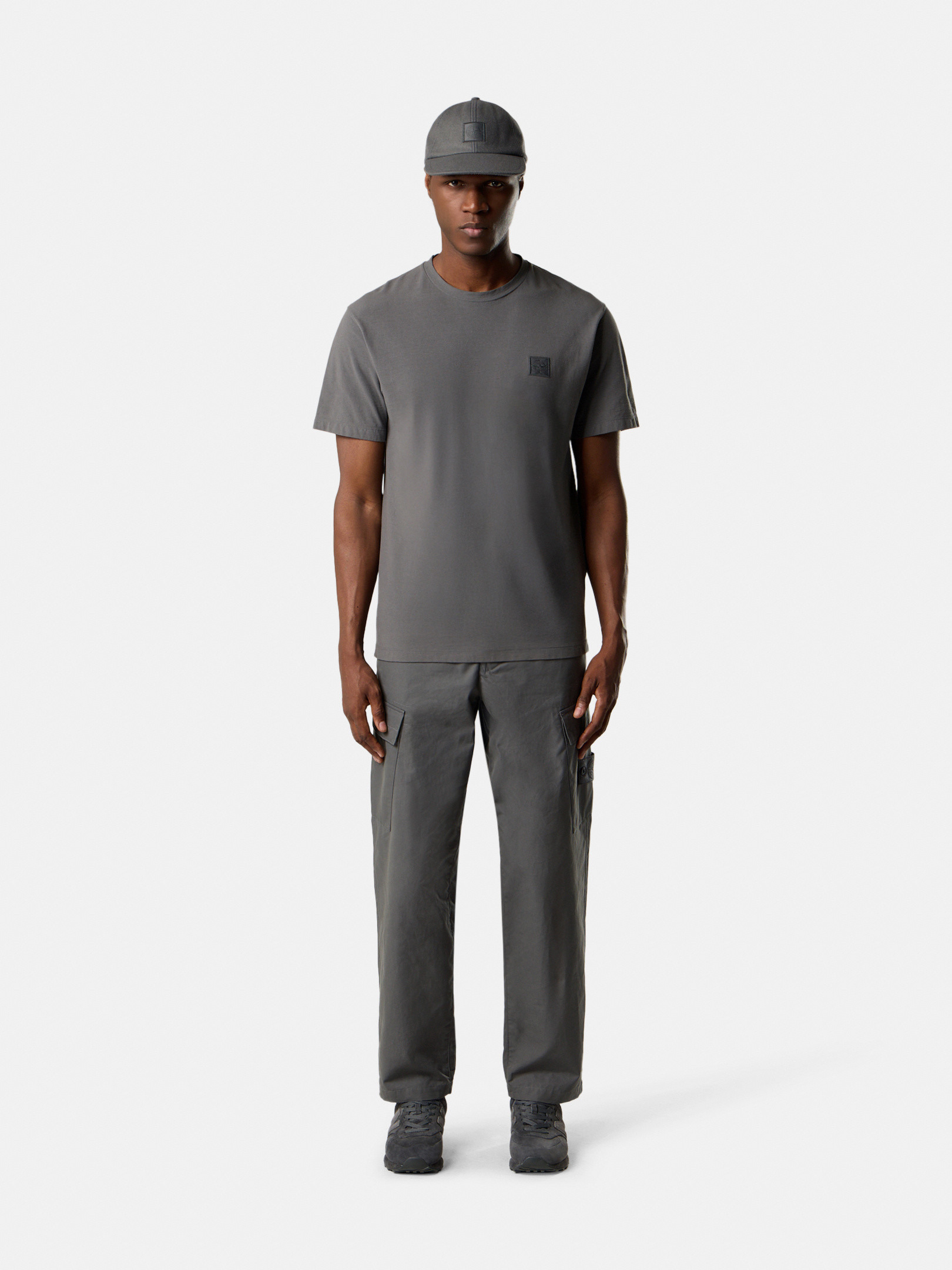 2100034 COTTON JERSEY CREPE_STONE ISLAND GHOST - 2