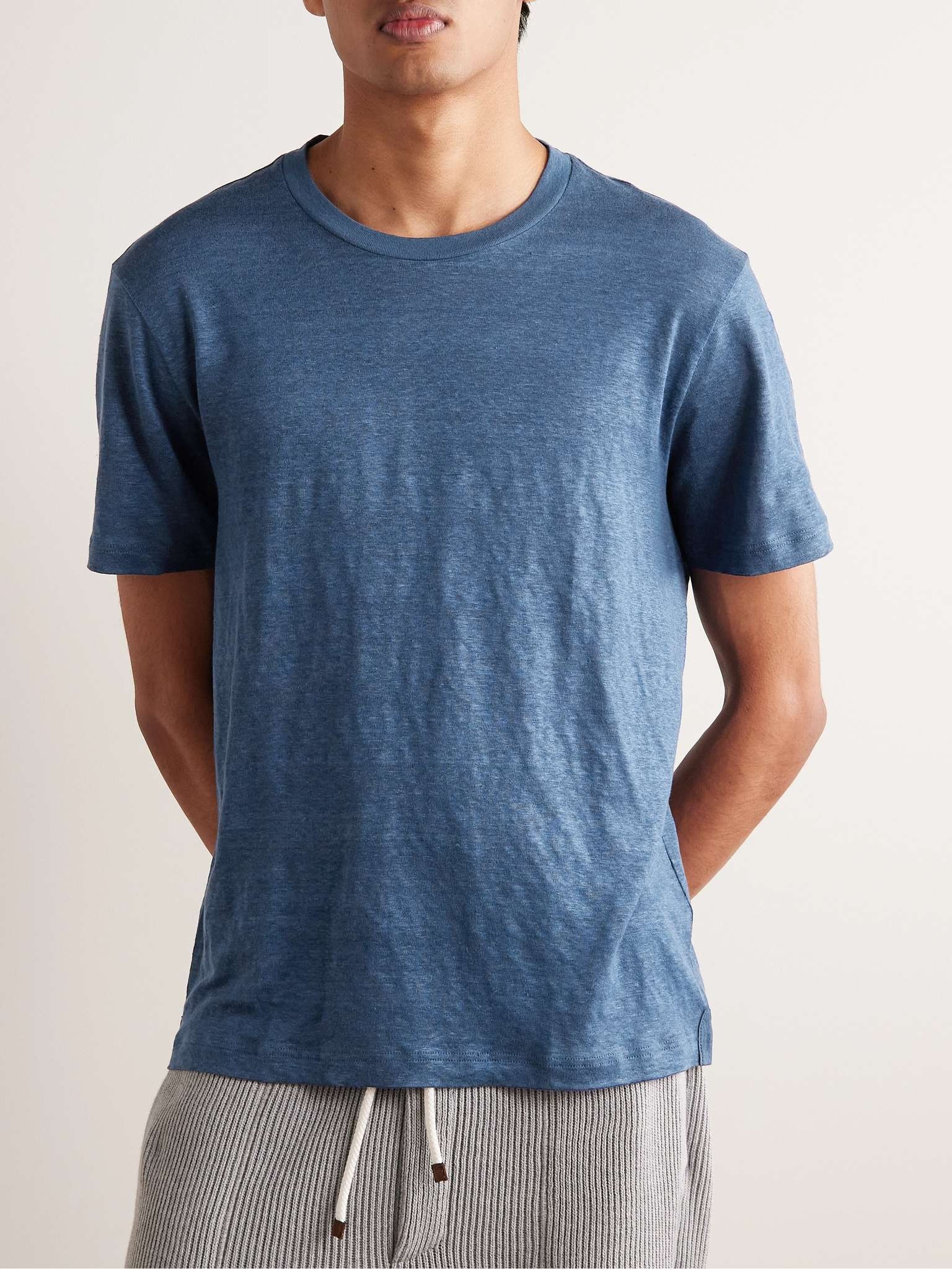 Linen-Jersey T-Shirt - 3