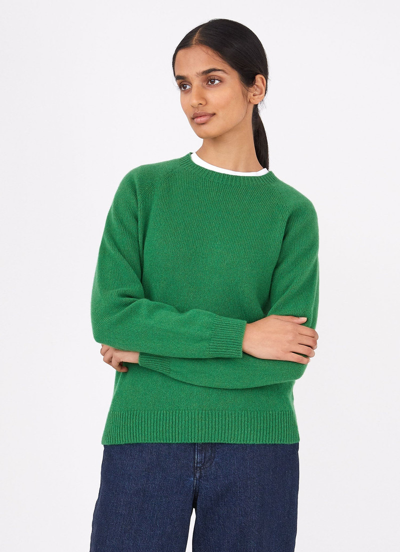 Sunspel Lambswool Crew Neck Jumper outlook