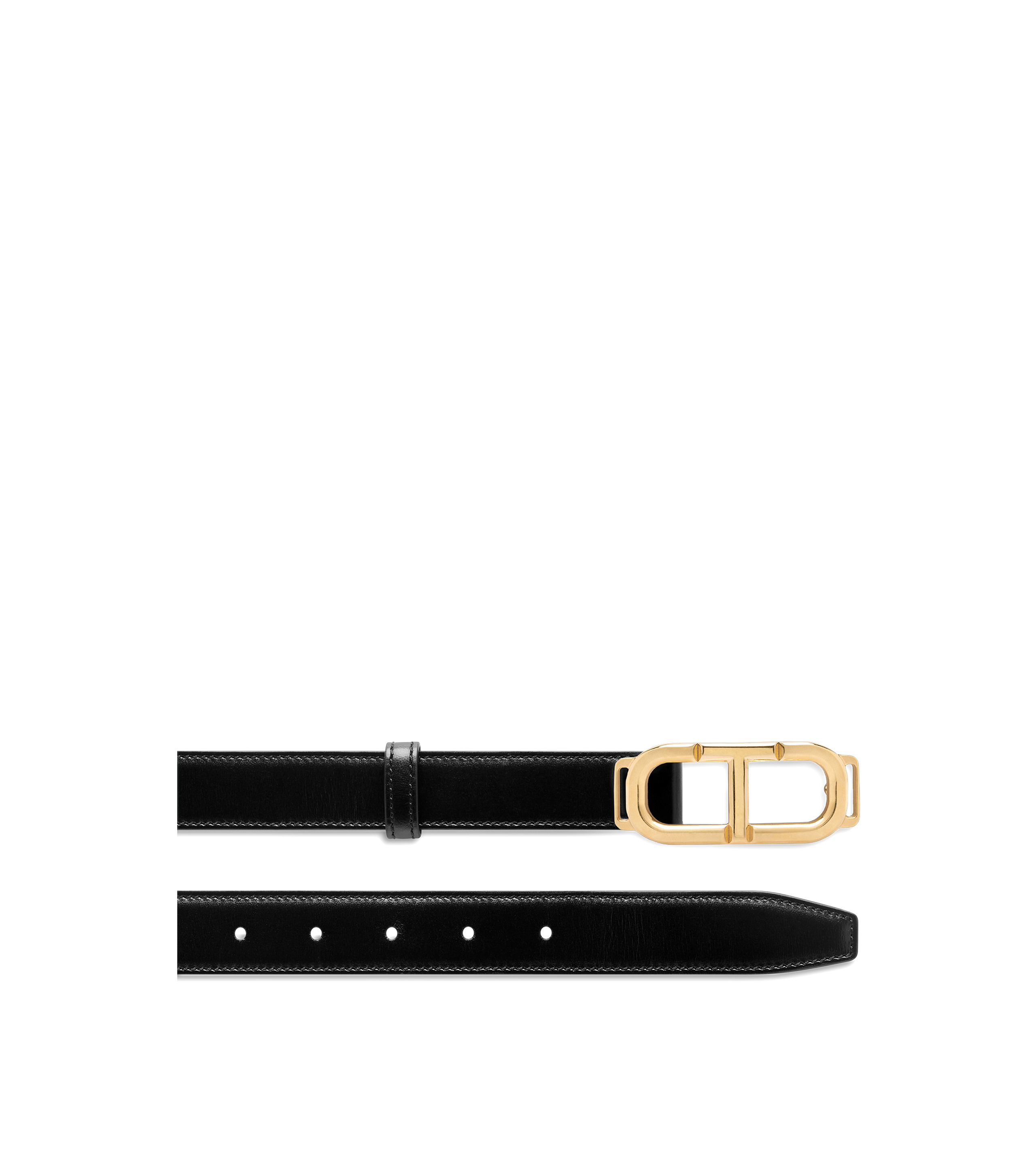 PALMELLATO-EFFECT LEATHER WHITNEY BELT - 2