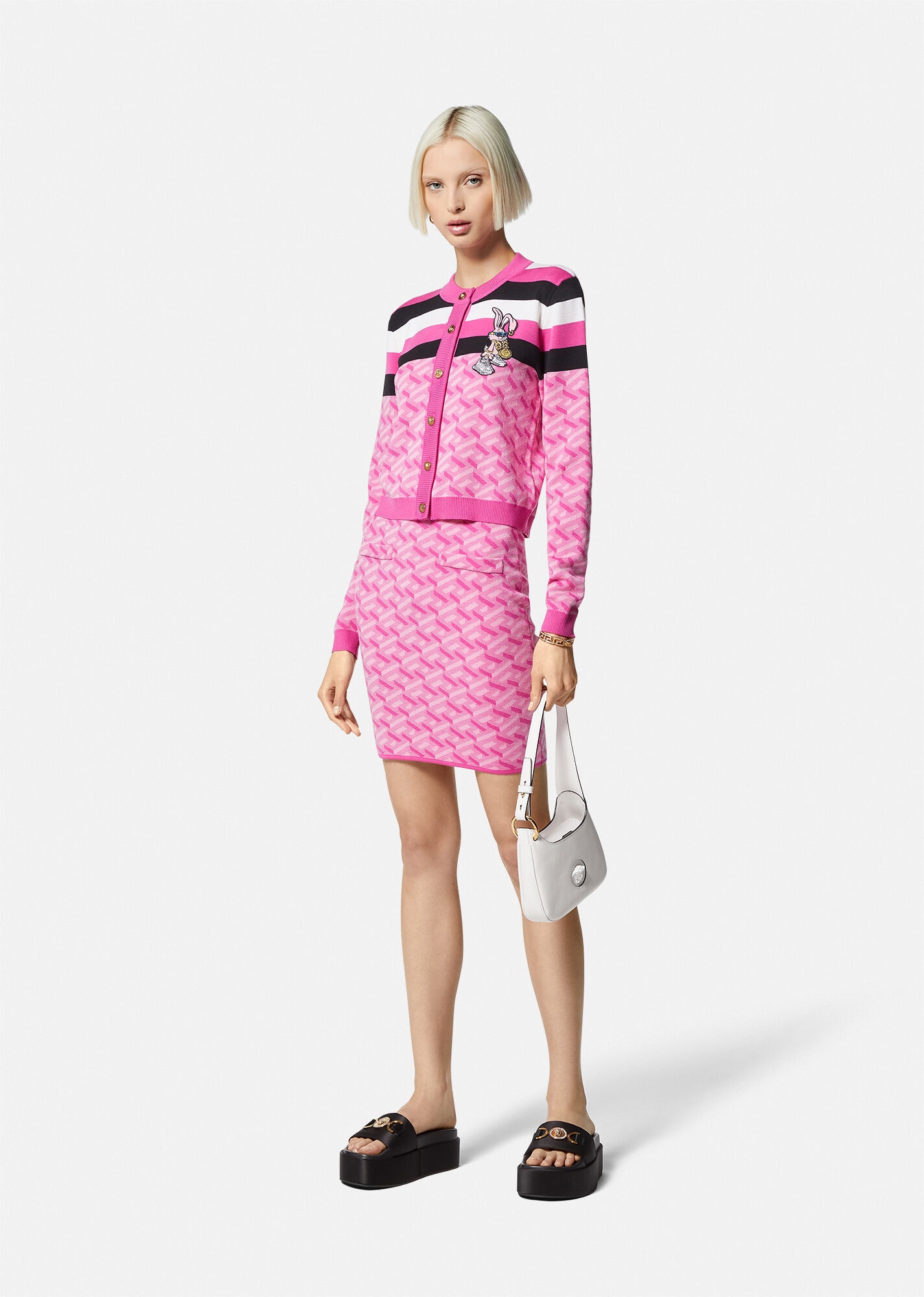 Spring Festival Rabbit Cardigan - 2