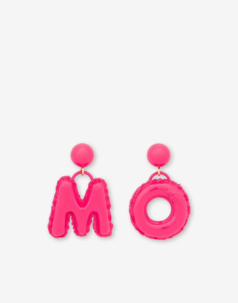 INFLATABLE LETTERS EARRINGS 1