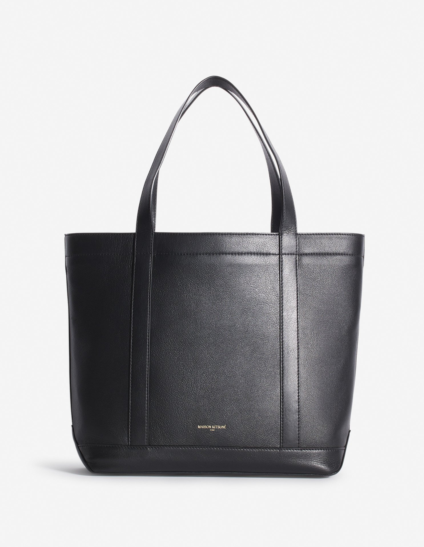 FOX HEAD LEATHER MEDIUM TOTE - 6