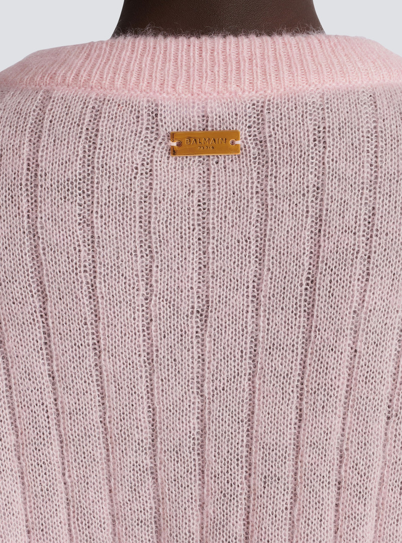 Cropped mohair jumper 8