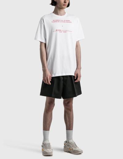 Raf Simons WIDE FIT PLEATED SHORTS outlook