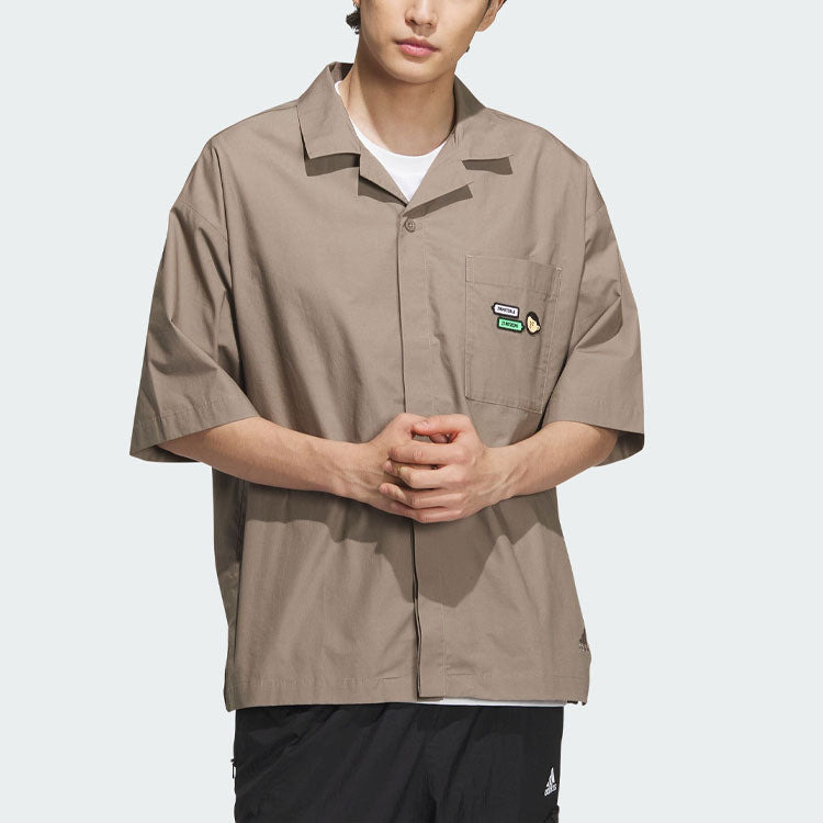 adidas Graphic Shirts 'Brown' IA8099 - 2