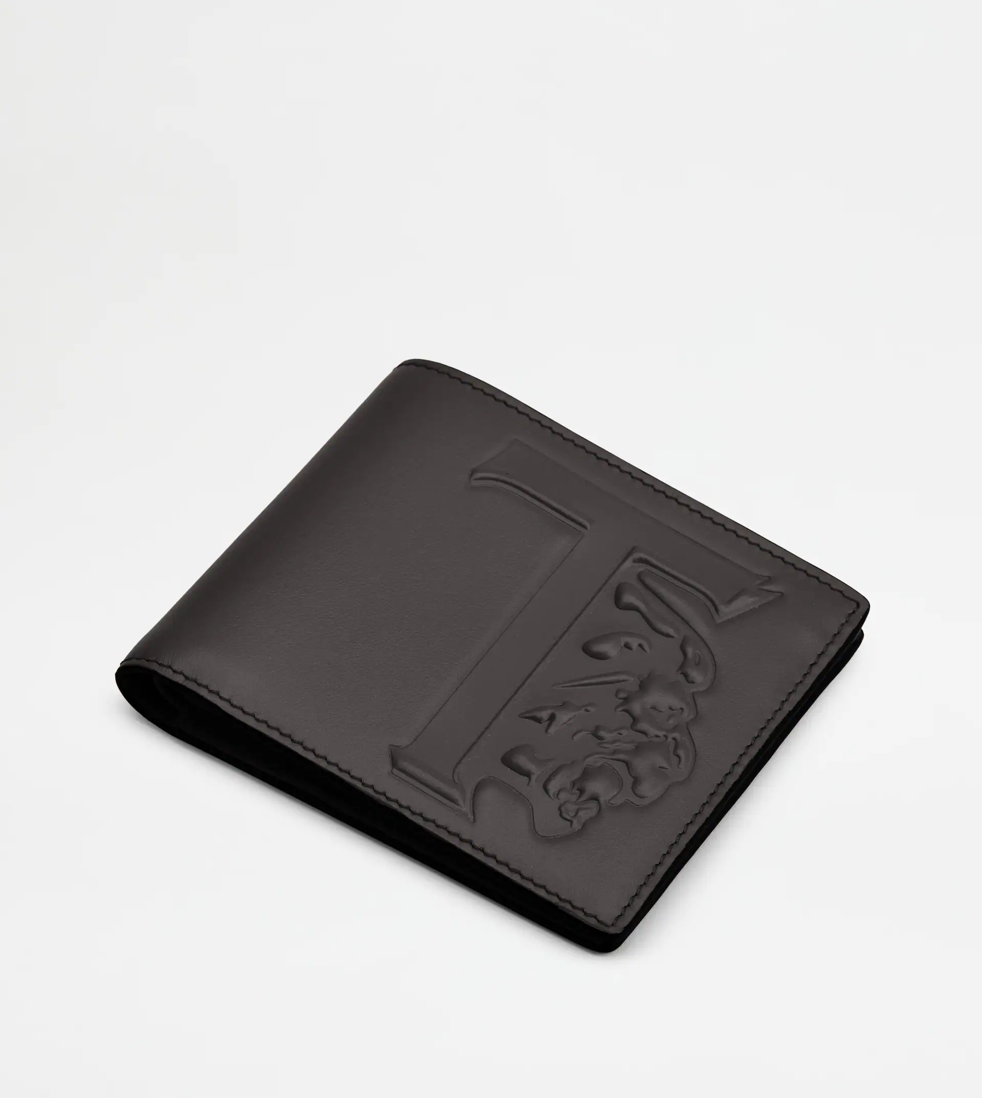 WALLET IN LEATHER - BLACK - 4
