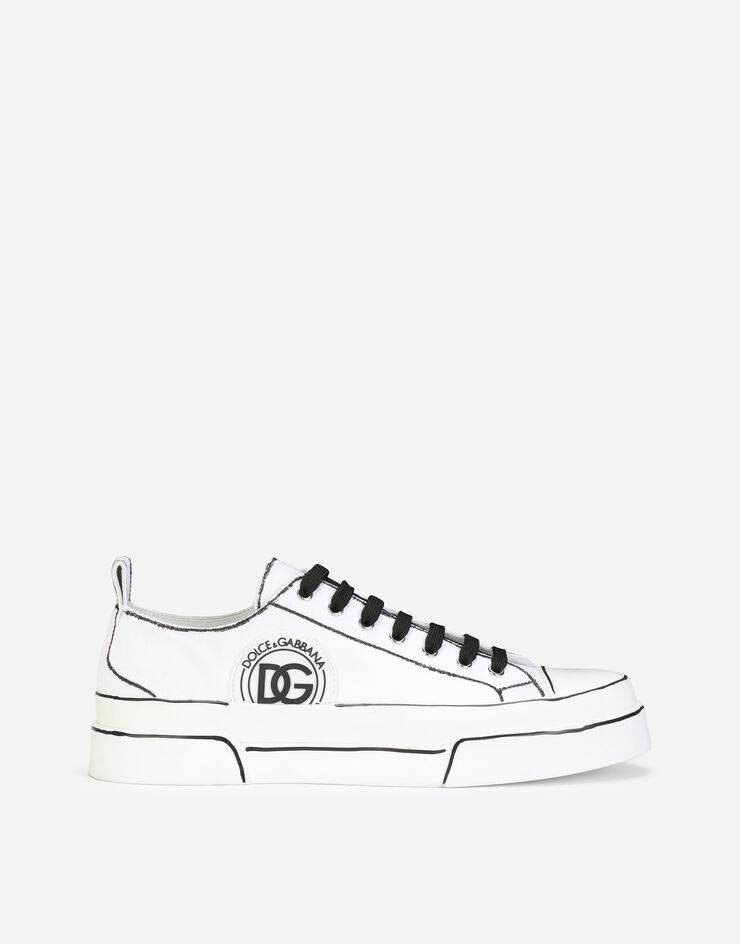 Hand-painted canvas Portofino Light sneakers - 1