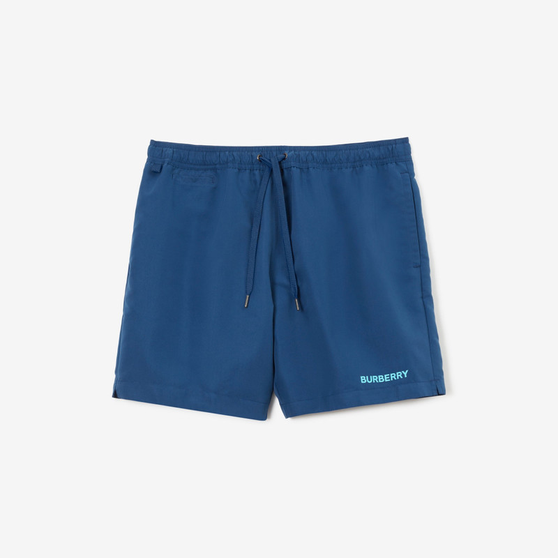 Logo Print Drawcord Swim Shorts 1