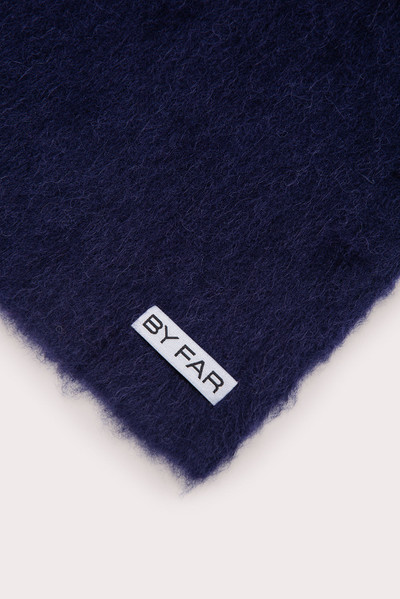 BY FAR SOLID BRUSHED SCARF INK ALPACA outlook
