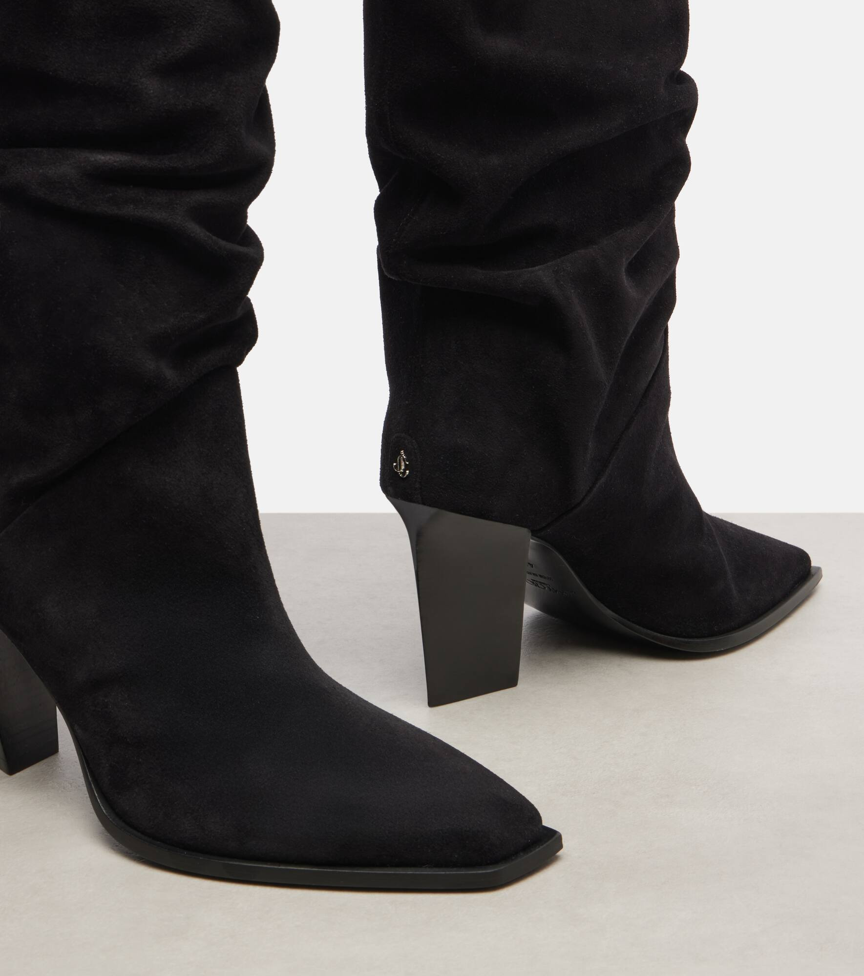 Hart 85 suede knee-high boots - 5