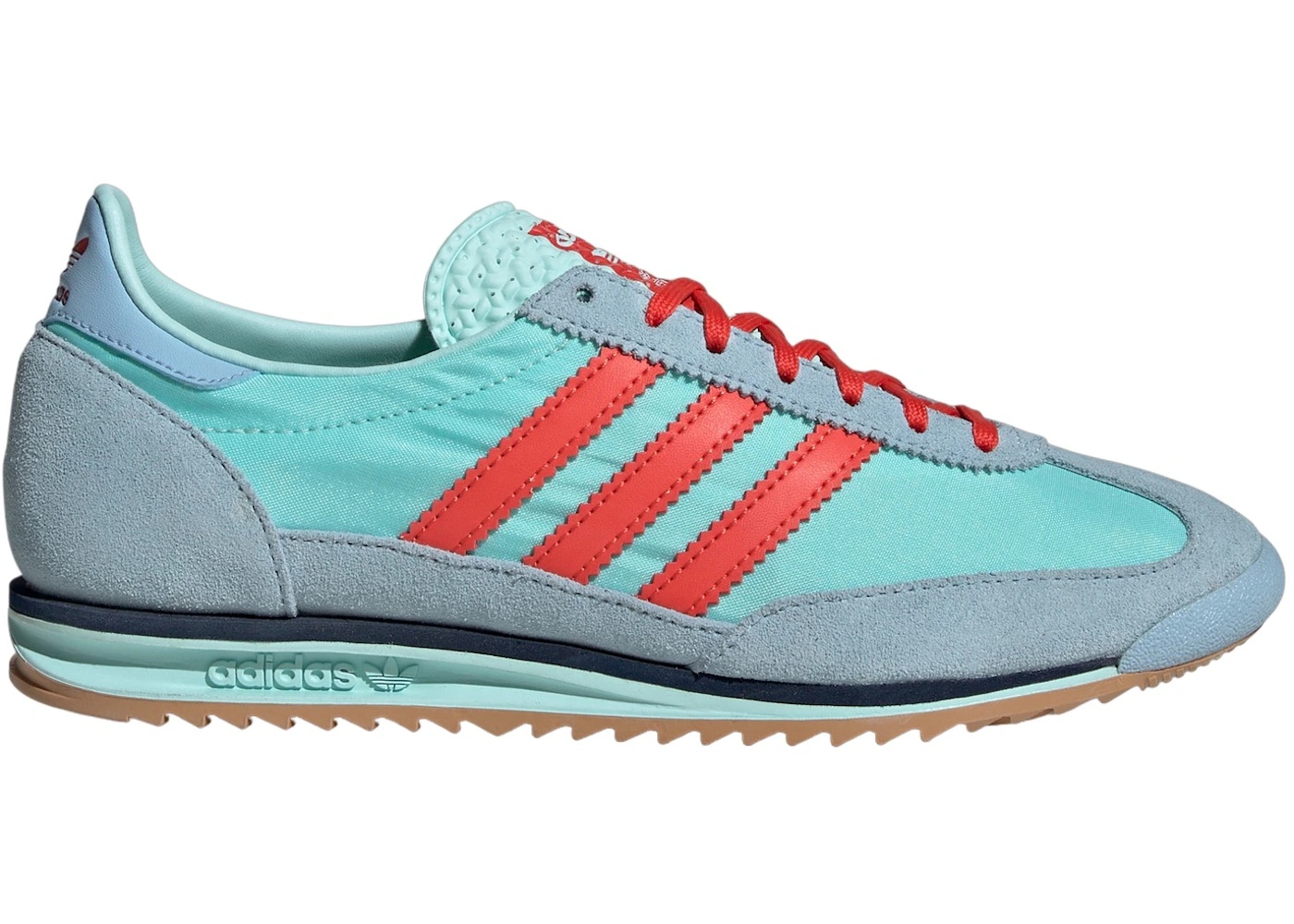 adidas SL 72 OG Semi Flash Aqua Bright Red Clear Sky (Women's) - 1