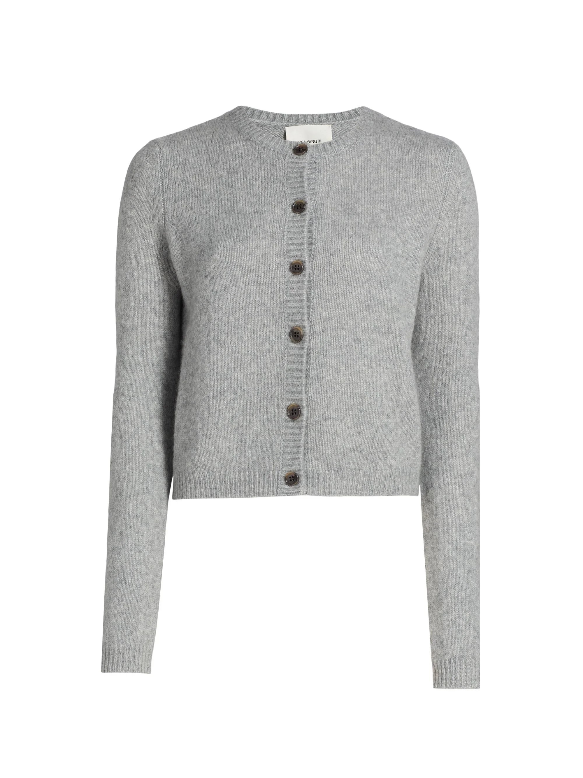 Women's Cashmere-Silk Cardigan - Cloudy - 1