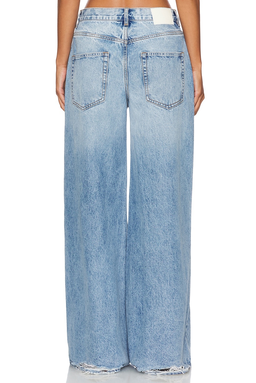 Luna Mid Rise Baggy Wide Leg - 4